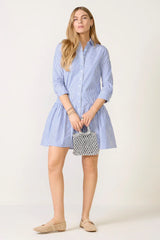 The Drop Waist Shirt Dress