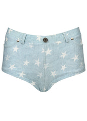 Denim Swim Bikini Short Denim Star
