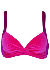Velvet St Lucia Twist Front Top Pink Crush