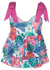 Tiered Ruffle Tank Botanical Garden
