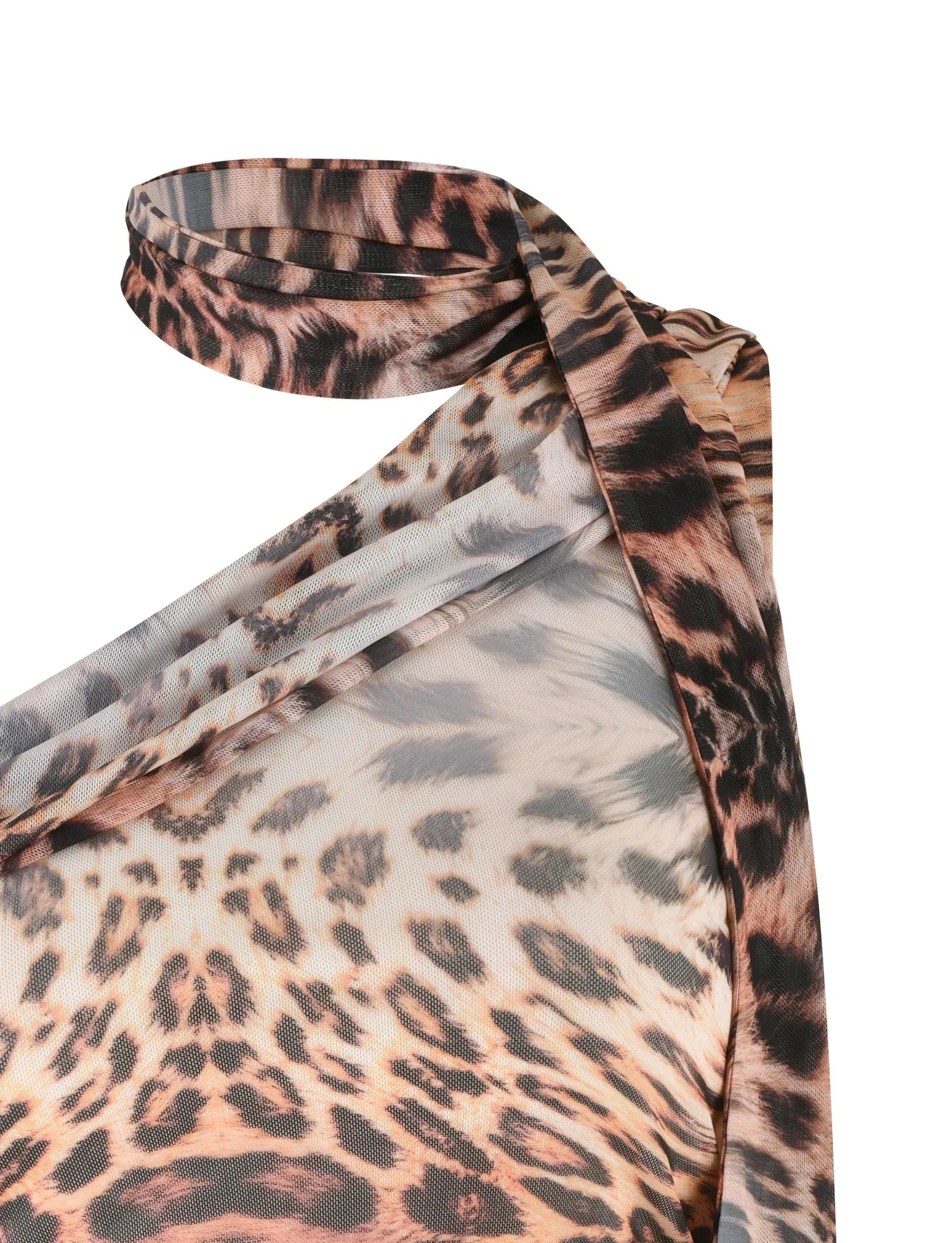 ALLIRA TOP NEUTRAL LEOPARD HAZE