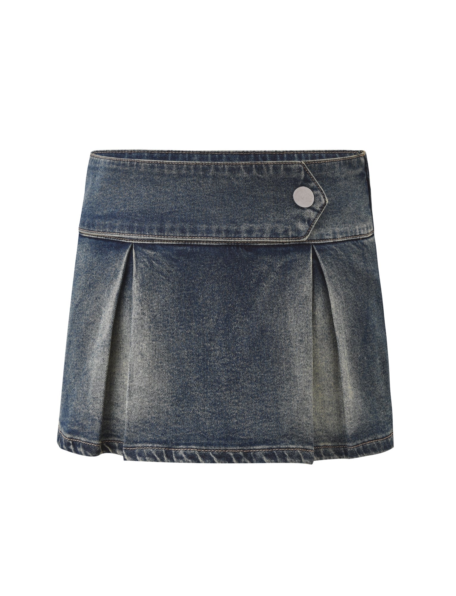 LUPITA SKORT MID WASH