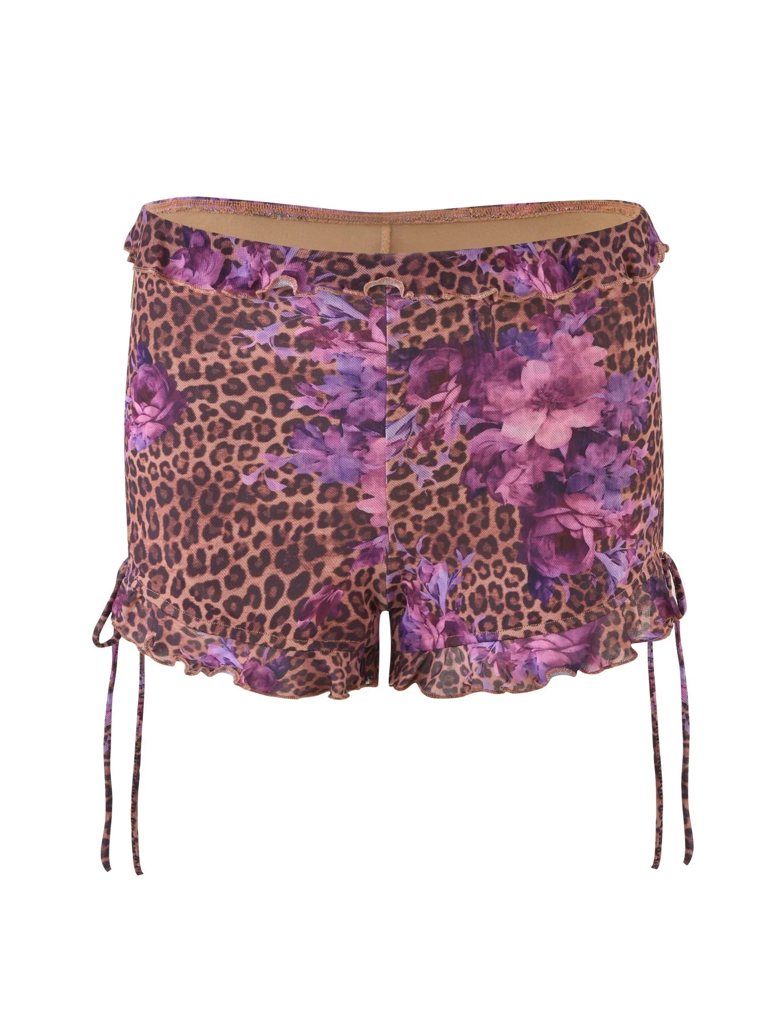 SIERA SHORT LEOPARD FLORAL