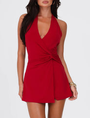 PARRIS DRESS RED