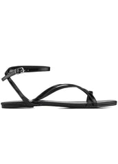 Criss Cross Sandals Jet Black