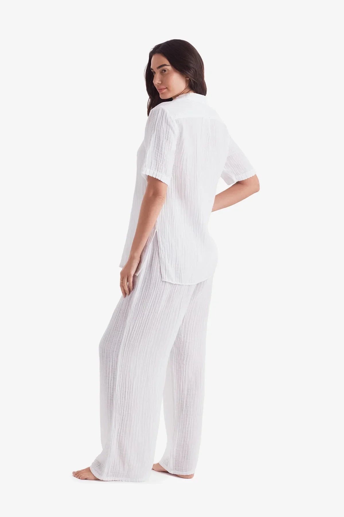 Vista Shirt White Bliss Gauze