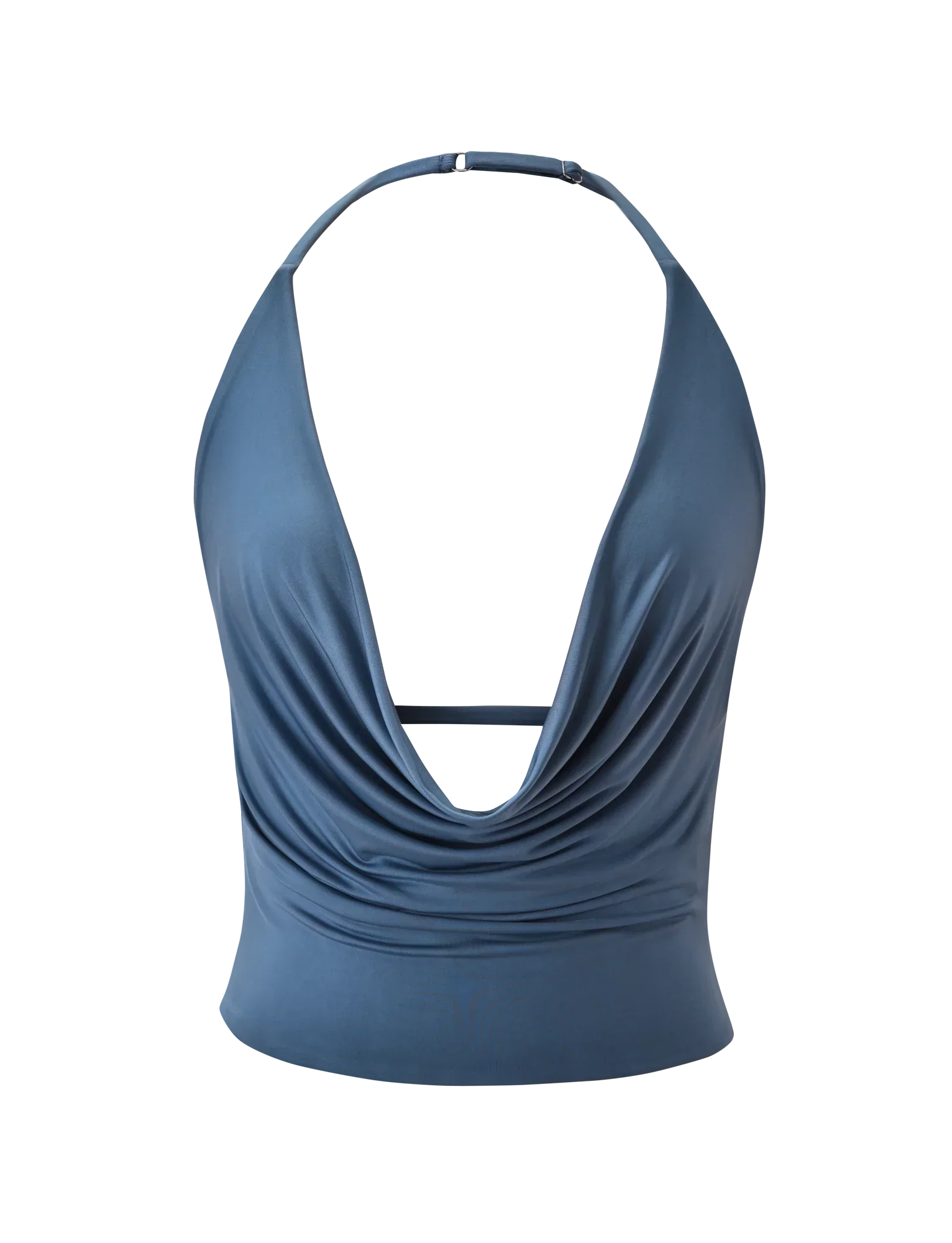 THARA TOP SLATE BLUE
