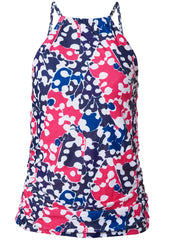Ruched Side Halter Tankini Top Artful Expressions