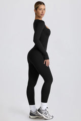 Super Sculpt Seamless Full Length Jumpsuit in Black