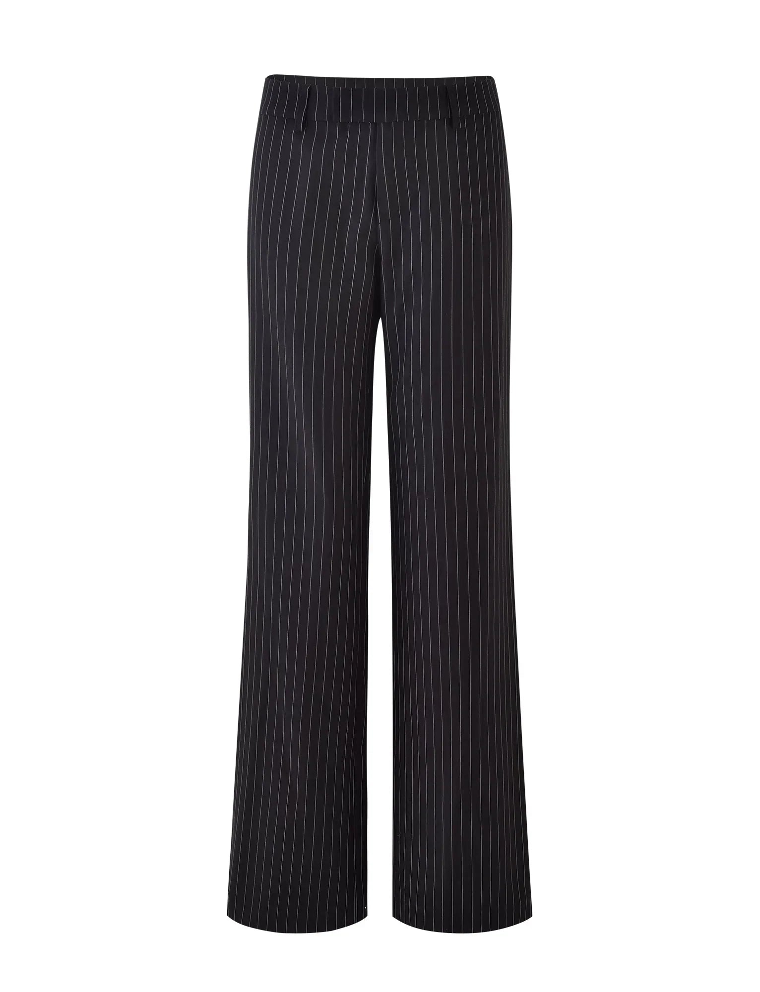 TAMARA PANT BLACK PINSTRIPE