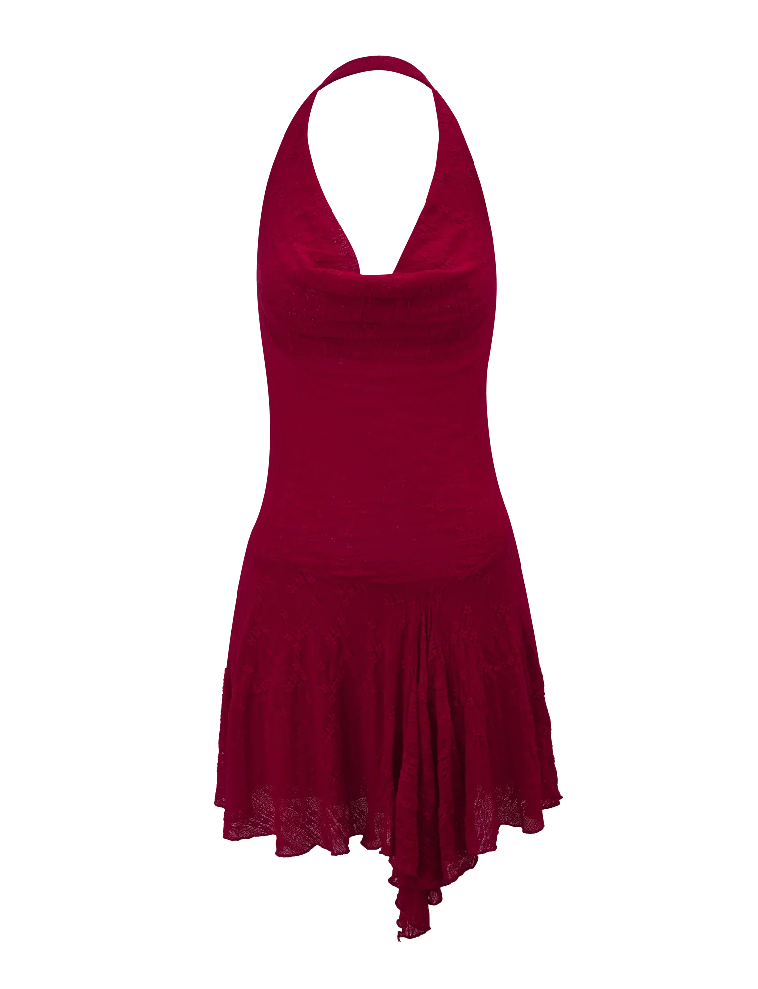 FIORELLA DRESS RED LACE