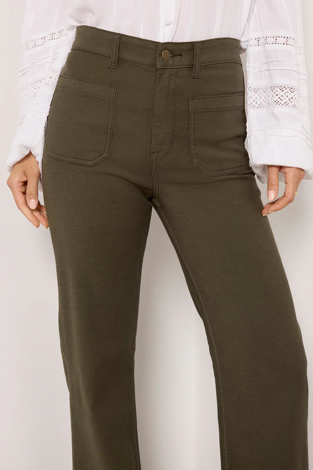Stretch Terry Patch Pocket Pant