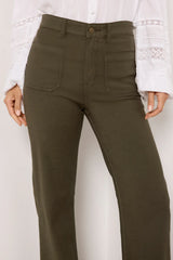 Stretch Terry Patch Pocket Pant