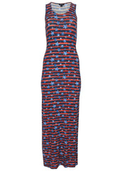 Tank Maxi Dress Dark Gettysburg Gouache