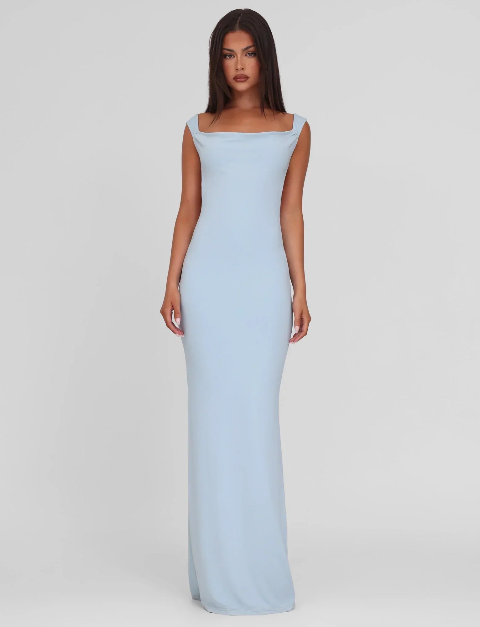 ZITA DRESS BLUE BABY BLUE