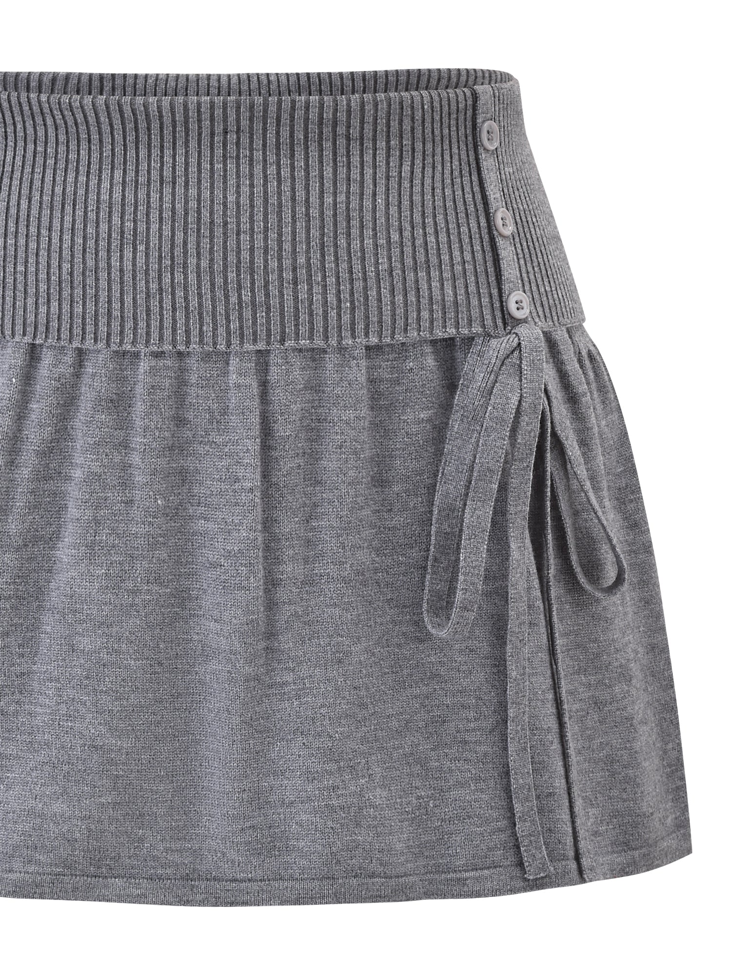 ROWENA MINI SKIRT GREY