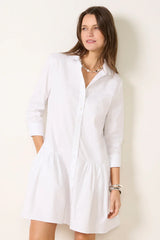 The Drop Waist Shirt Dress
