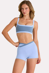 Soft Active Shorts in Sky