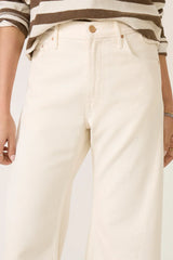 Petite Lil Lemon Twist Sneak Wide Leg Jean