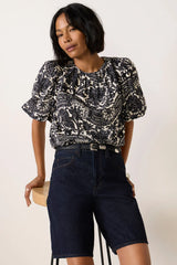 Declan Printed Blouse