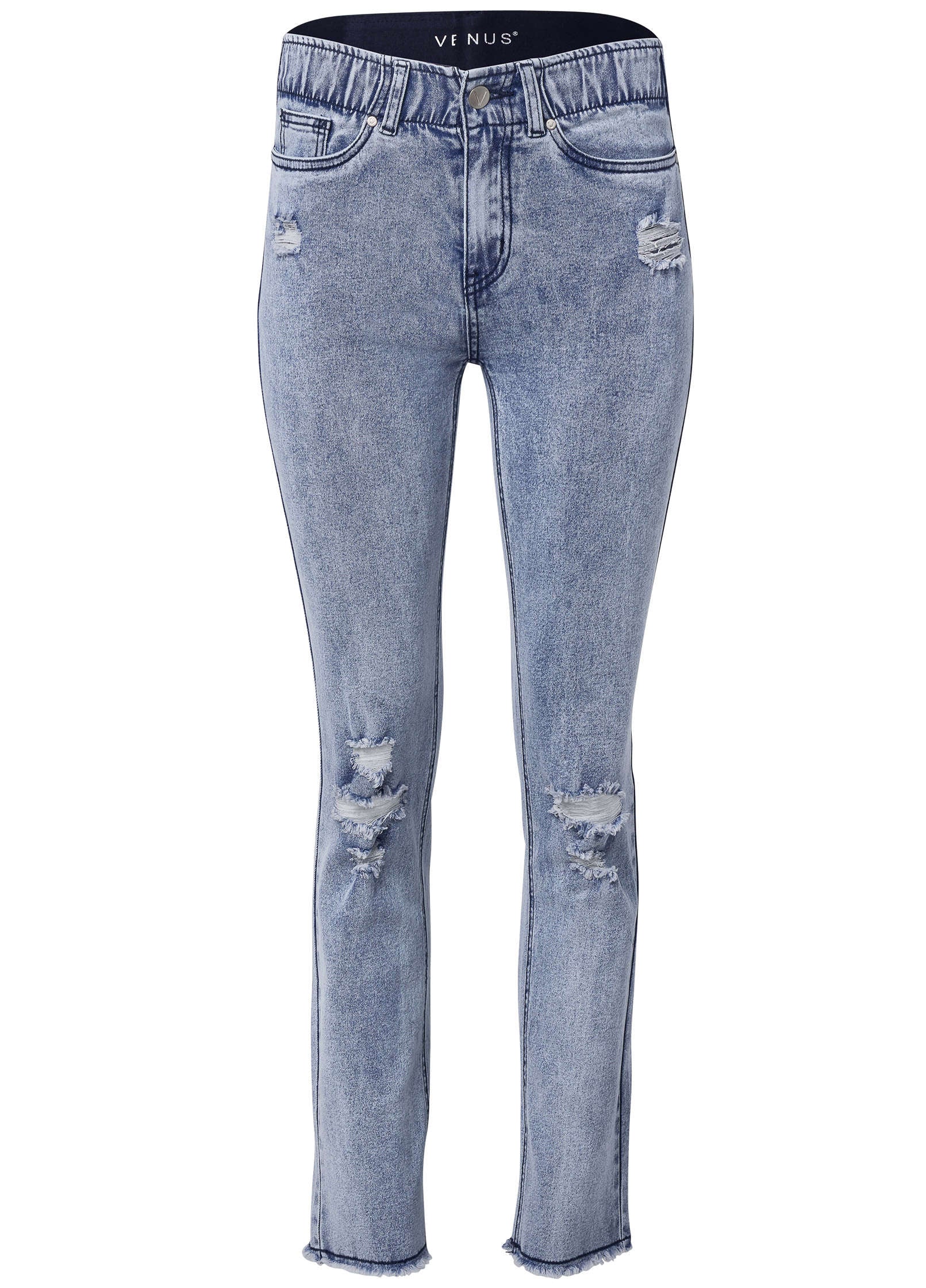 Straight Leg Acid Jeans Acid Wash