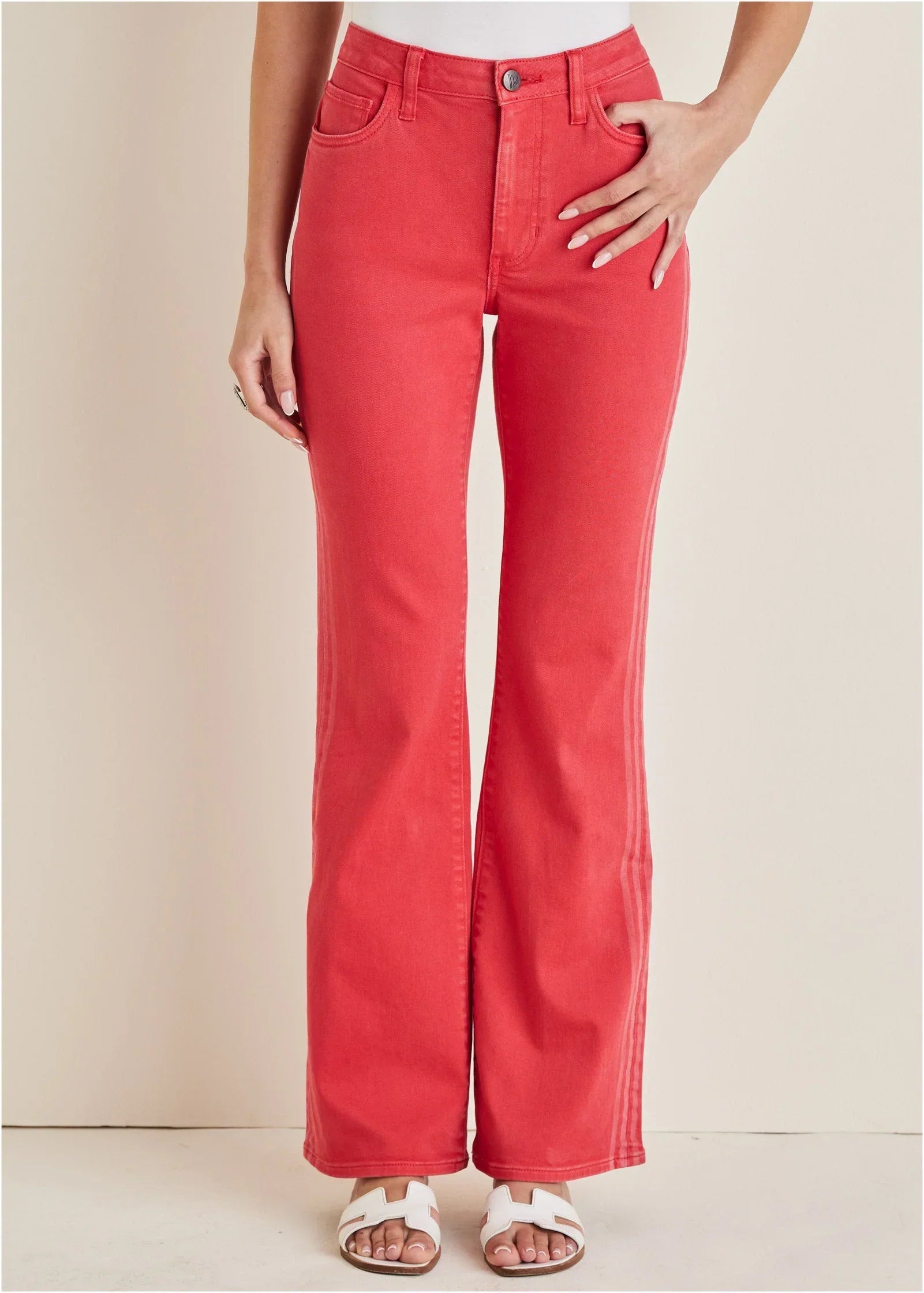 Americana Bootcut Jeans Scarlet