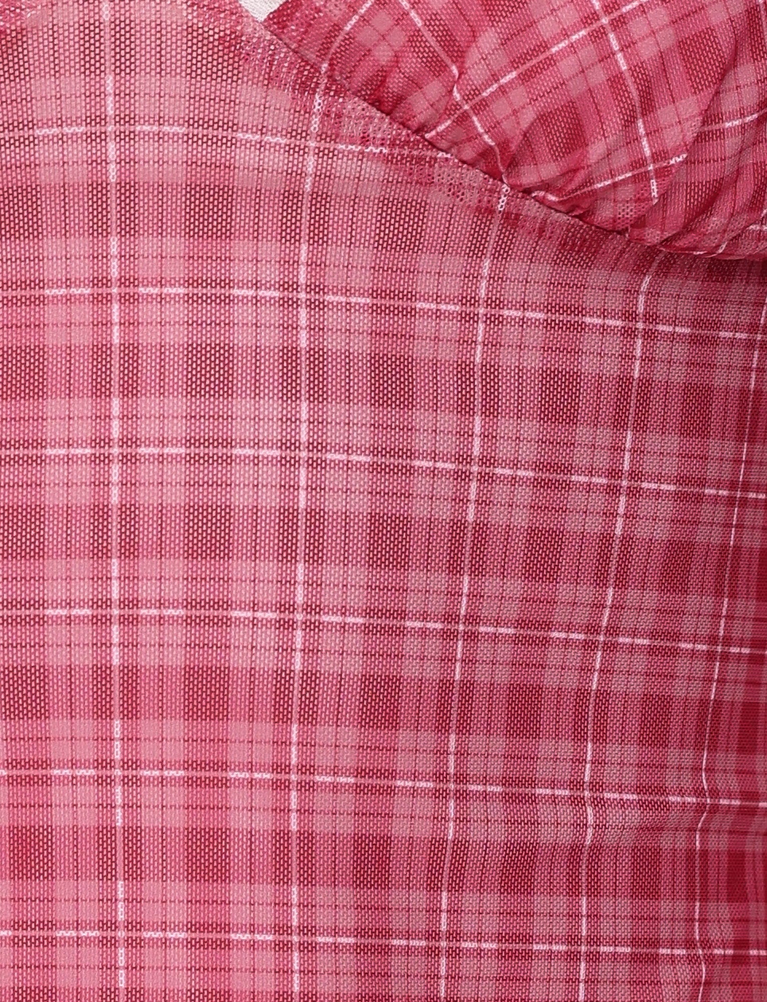 AMARAN TOP RED RED CHECK