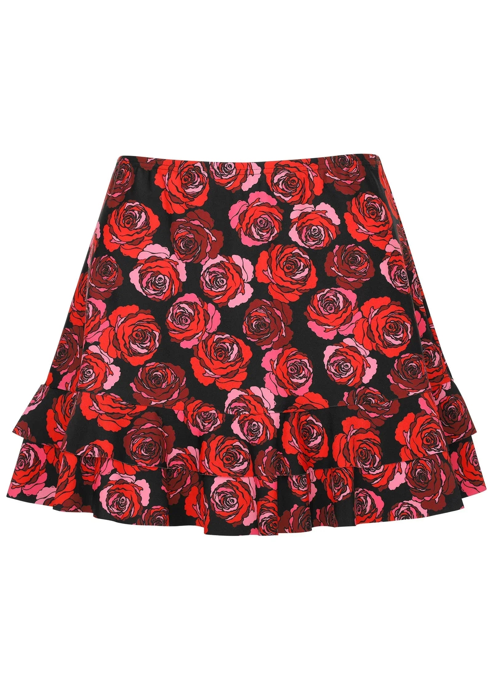 Cover Up Mini Skirt Rose Garden