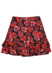 Cover Up Mini Skirt Rose Garden
