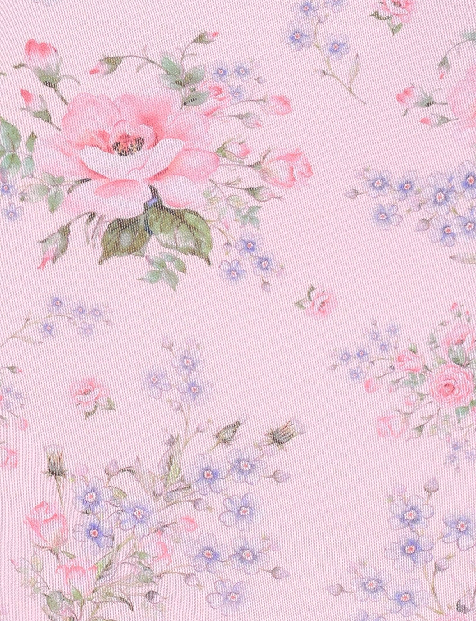 AMARAN MINI DRESS PINK FLORAL WILD FLOWER