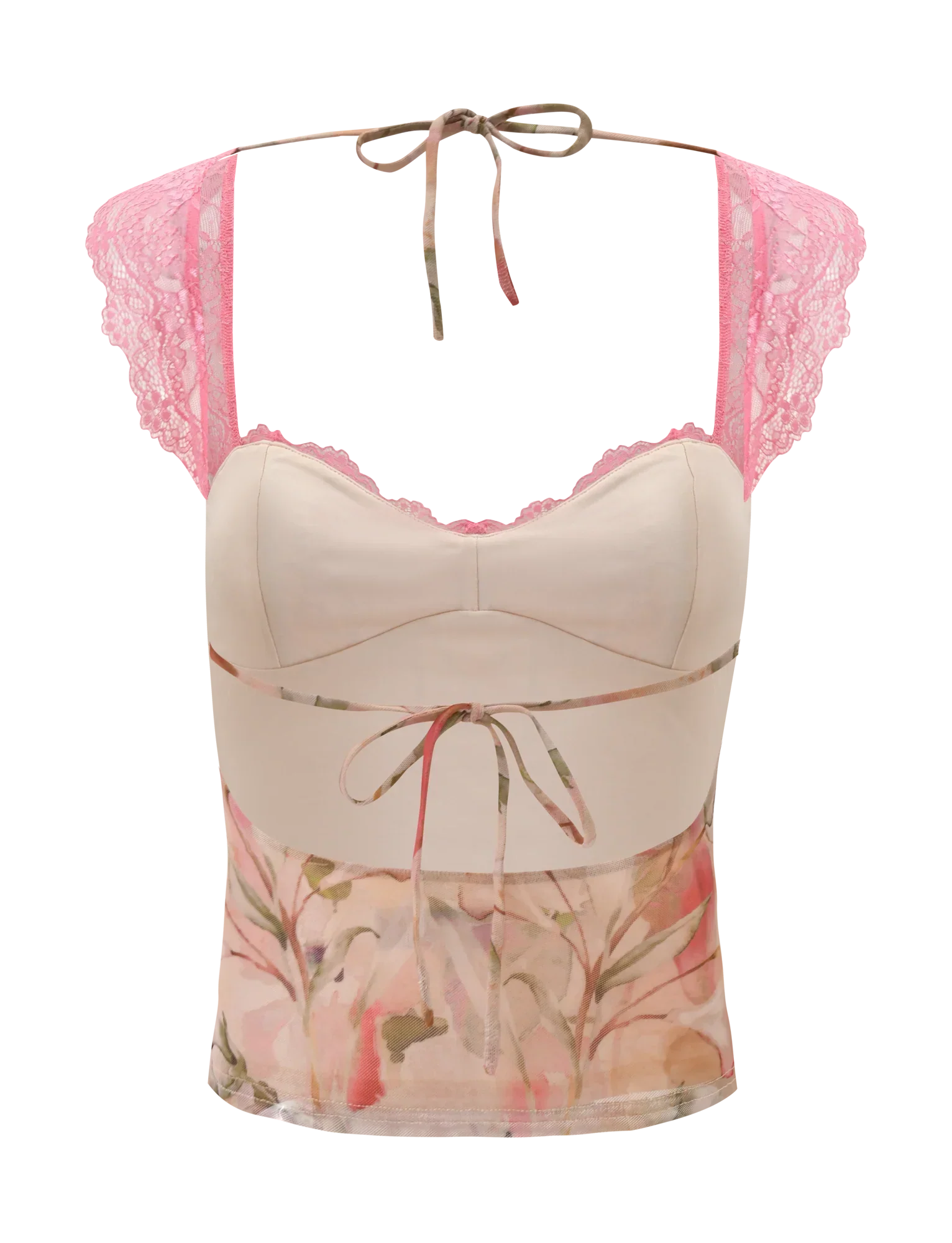 DUNE TOP WATERCOLOUR FLORAL