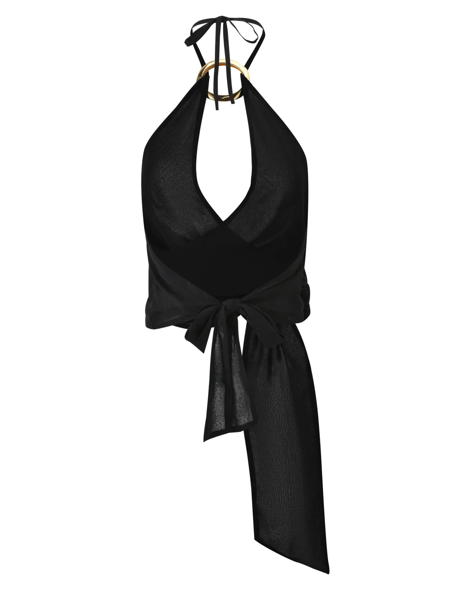 INDIGO TOP BLACK