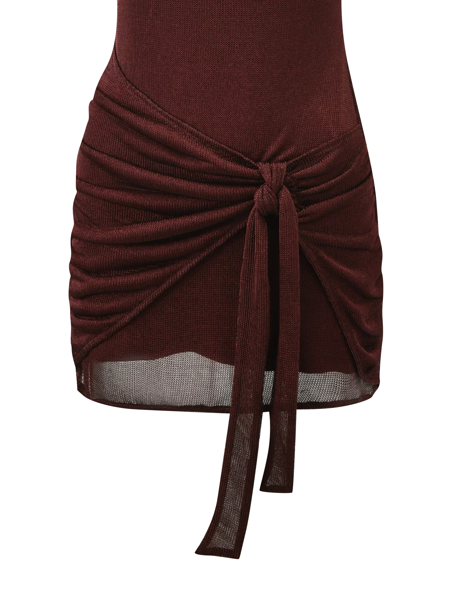 AZELMA DRESS BROWN