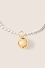 Classic Pearl 3mm Bracelet w Bead