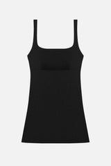 Harper Swim Dress Black Lido Rib