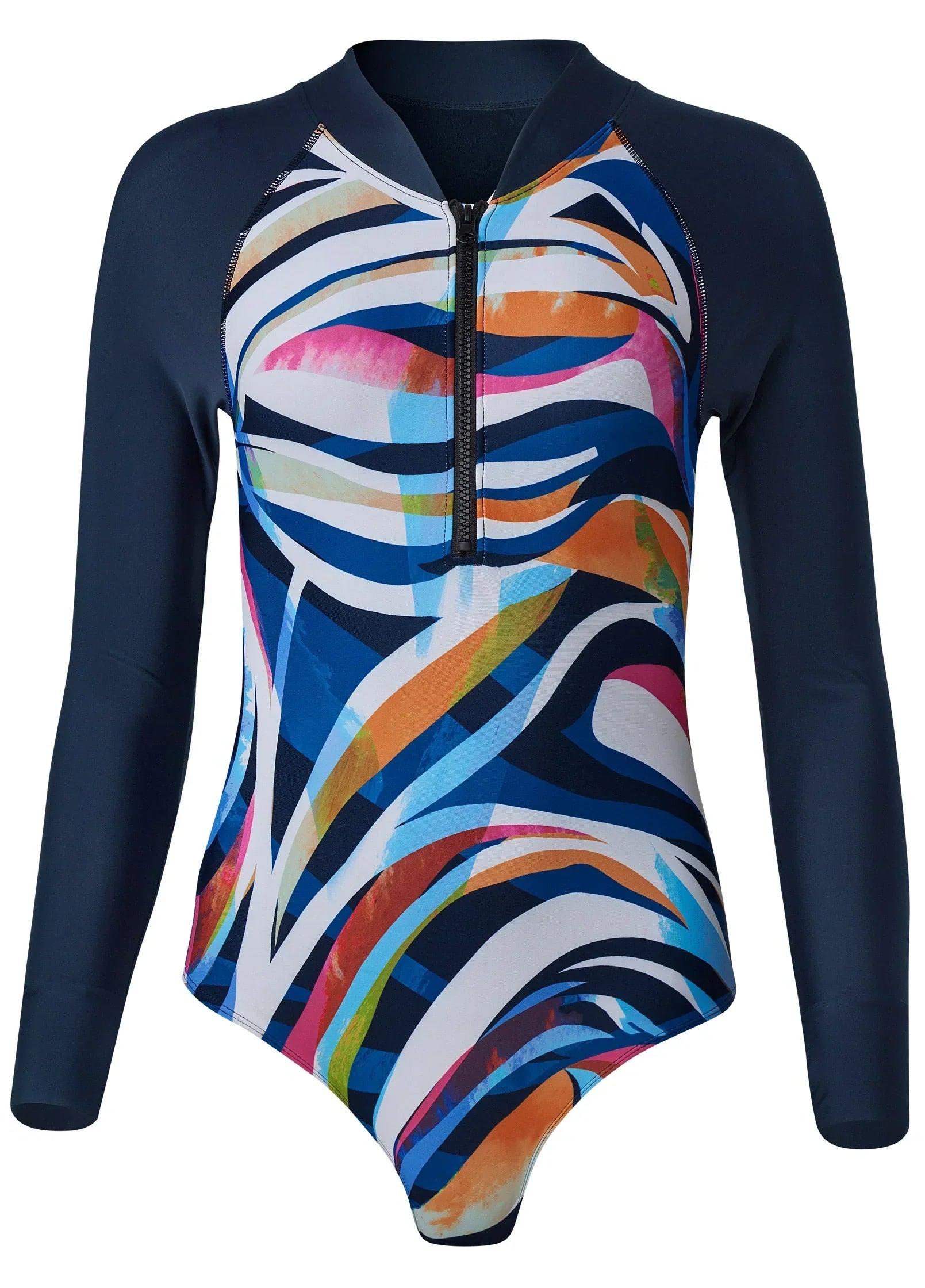 Blanc Long Sleeve One Piece Ocean Breeze