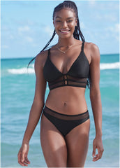 Mesh Band Moderate Bottom Black Beauty