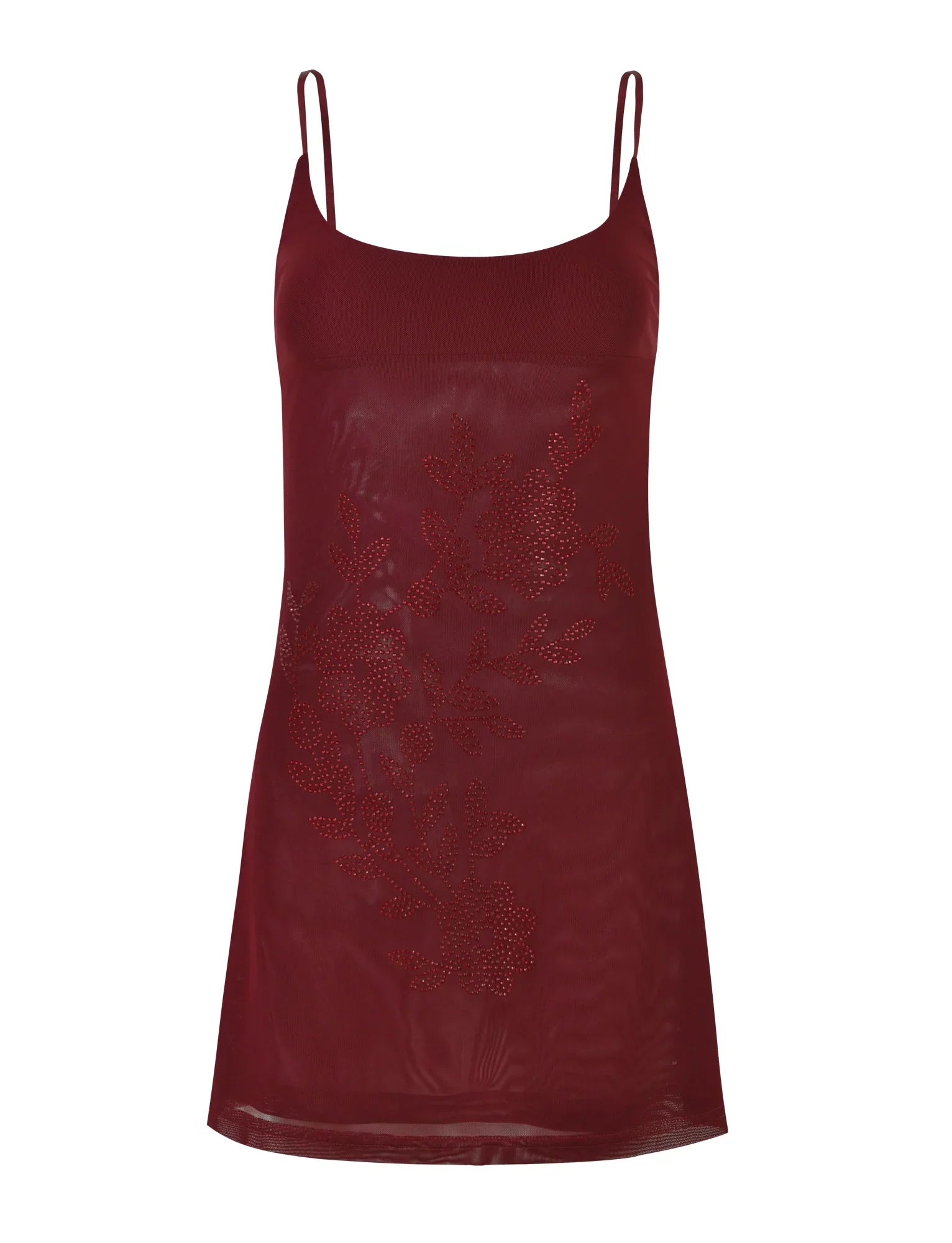 OCTAVIA DRESS PURPLE WINE
