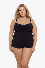 Plus Size Love Knot Tankini Top