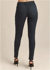 Heidi Skinny Jeans Black Denim