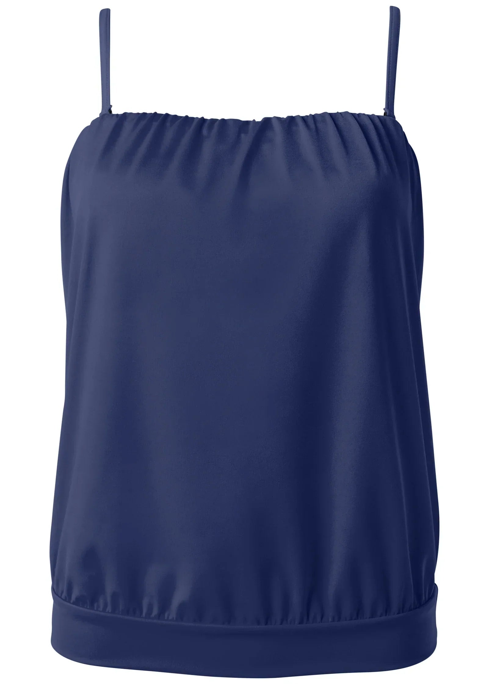 Blouson Bandeau Tankini Top Ultramarine Blue