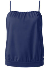 Blouson Bandeau Tankini Top Ultramarine Blue