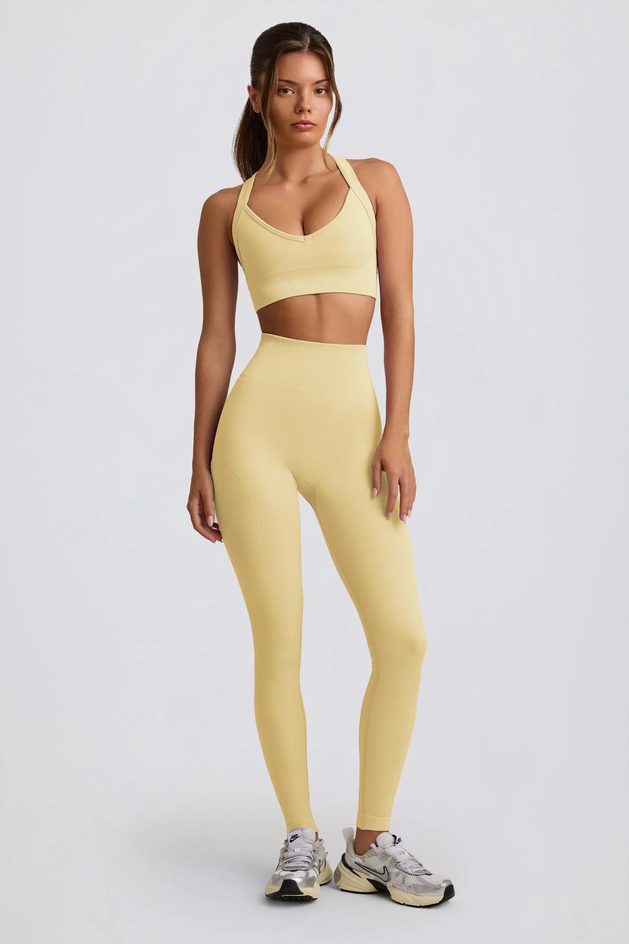 Super Sculpt Seamless High Waist Leggings in Butter