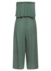 Strapless Jumpsuit Green