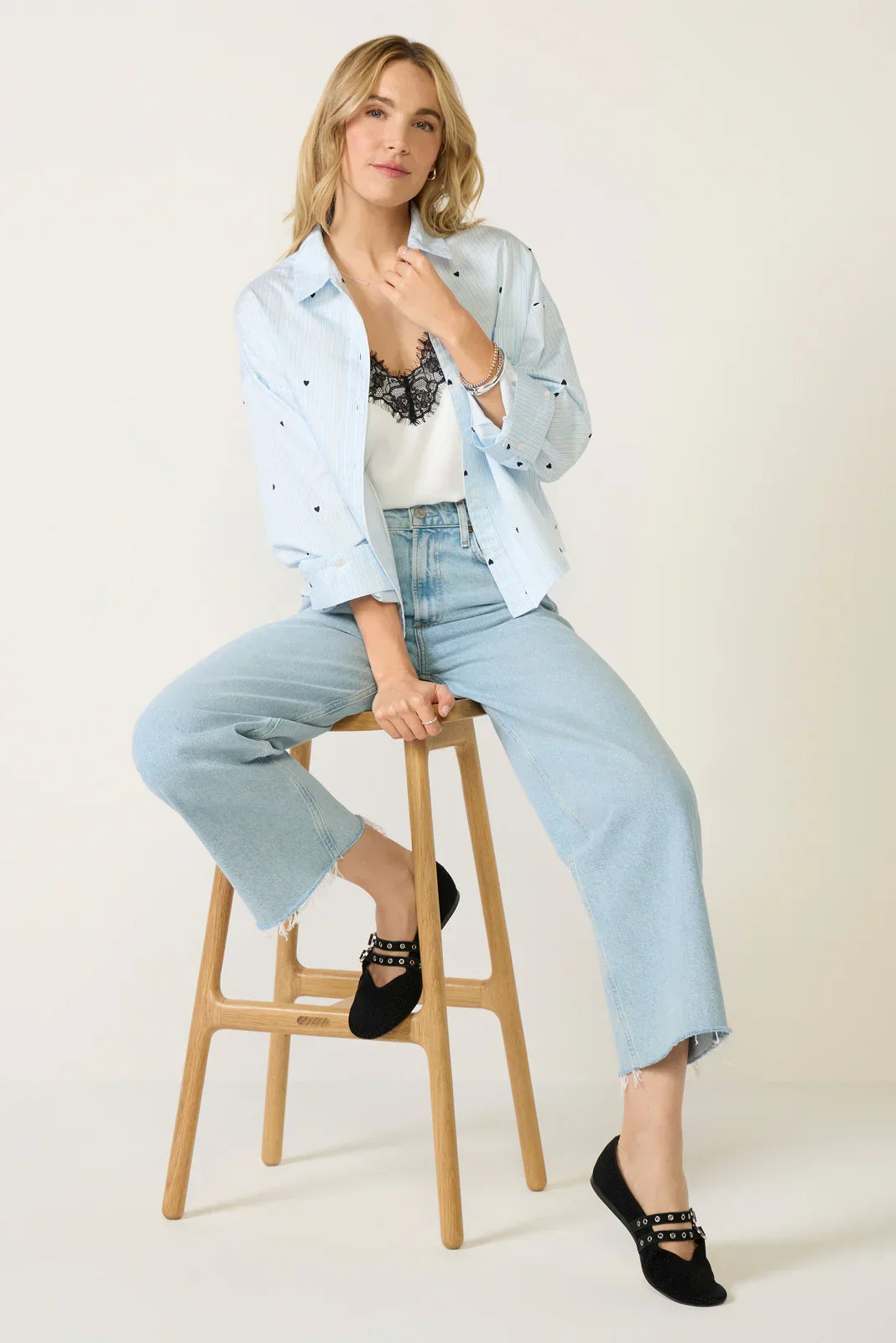 Aiden Crop Shirt