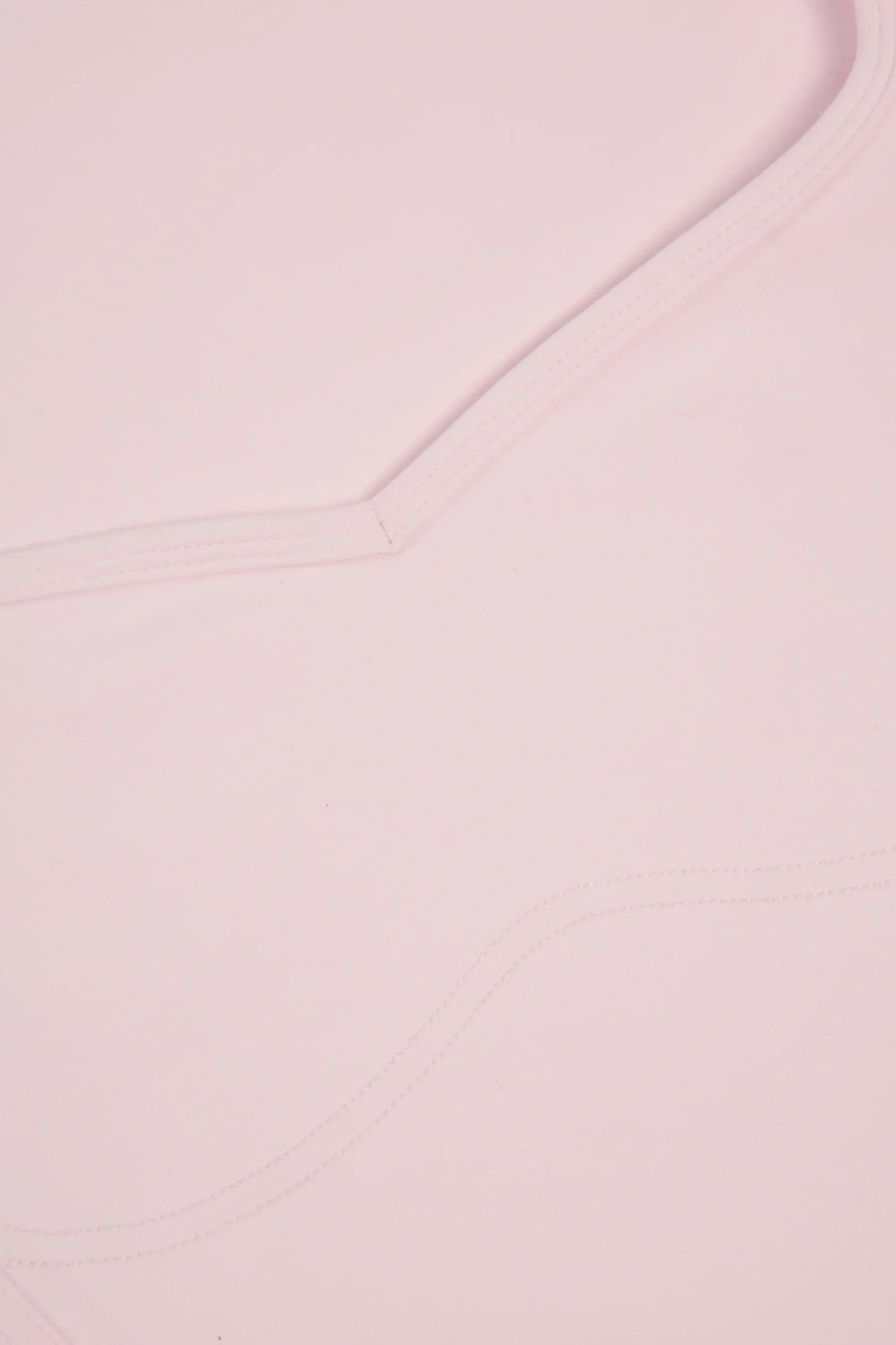 Soft Active Sweetheart Neck Crop Top in Ballet Pink