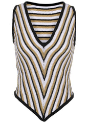 Stripe Tank Top Natural Multi