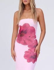 LILLIAN DRESS PINK BABY PINK