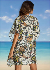 Kimono Cover Up Butterfly Cheetah