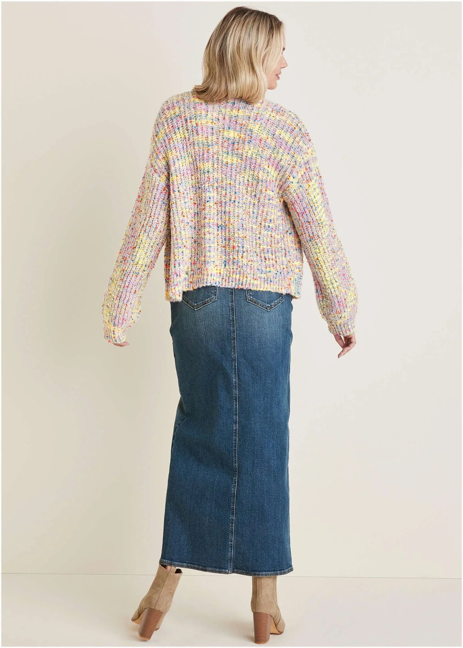 Multi Color Cardigan Multi